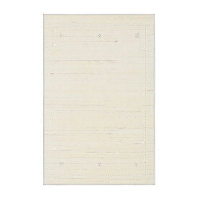 Tapis beige contemporain