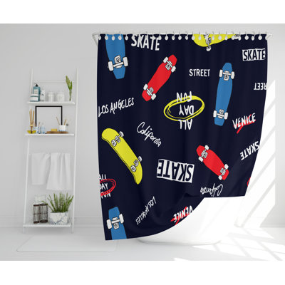 Maribel Polyester Shower Curtain