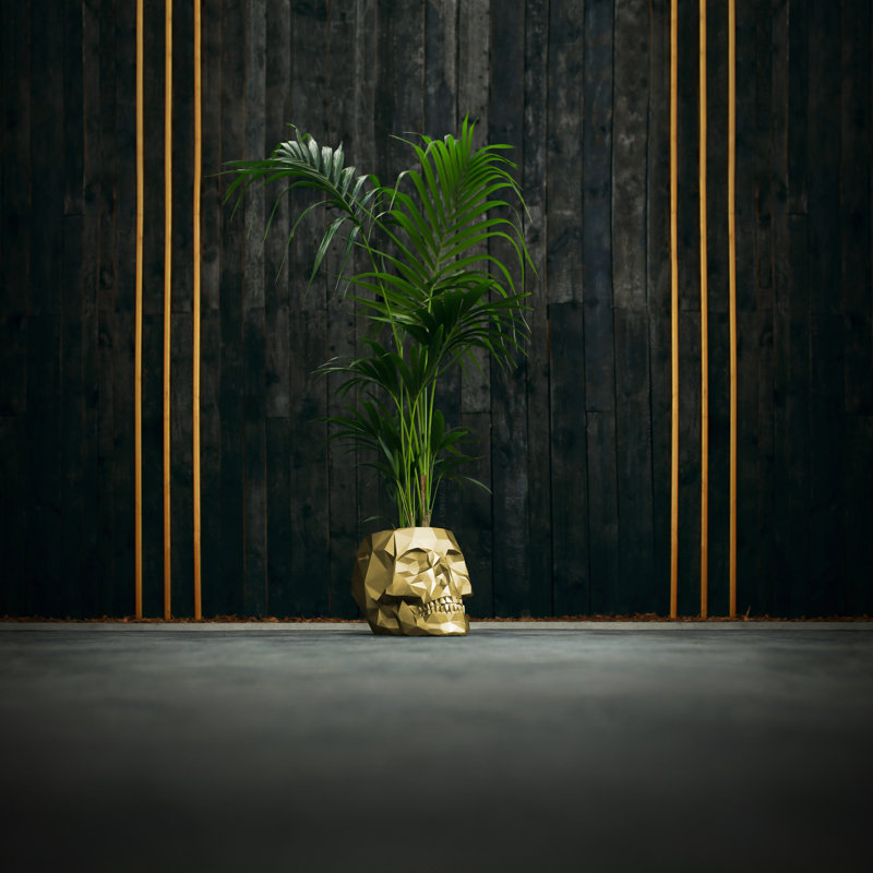 Handmade Pot Planter, Classic Gold
