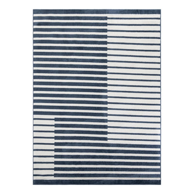 Ivy Bronx Namsen Nathanyl Rug Blue