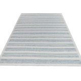 Scandinavian Silk Geometric Area Rug