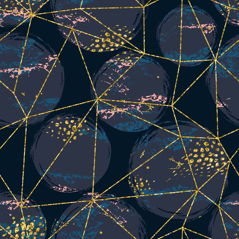 Rouleau de papier peint adhésif Cosmic, L 10,42 pi x l 25 po