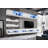 Balla 126" Modern Floating Wall Mounted Entertainment Center with 16-Color LED Lighting, High Gloss Finish-430344465