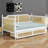 Traditional Rattan Daybed with Storage Drawers-799102213