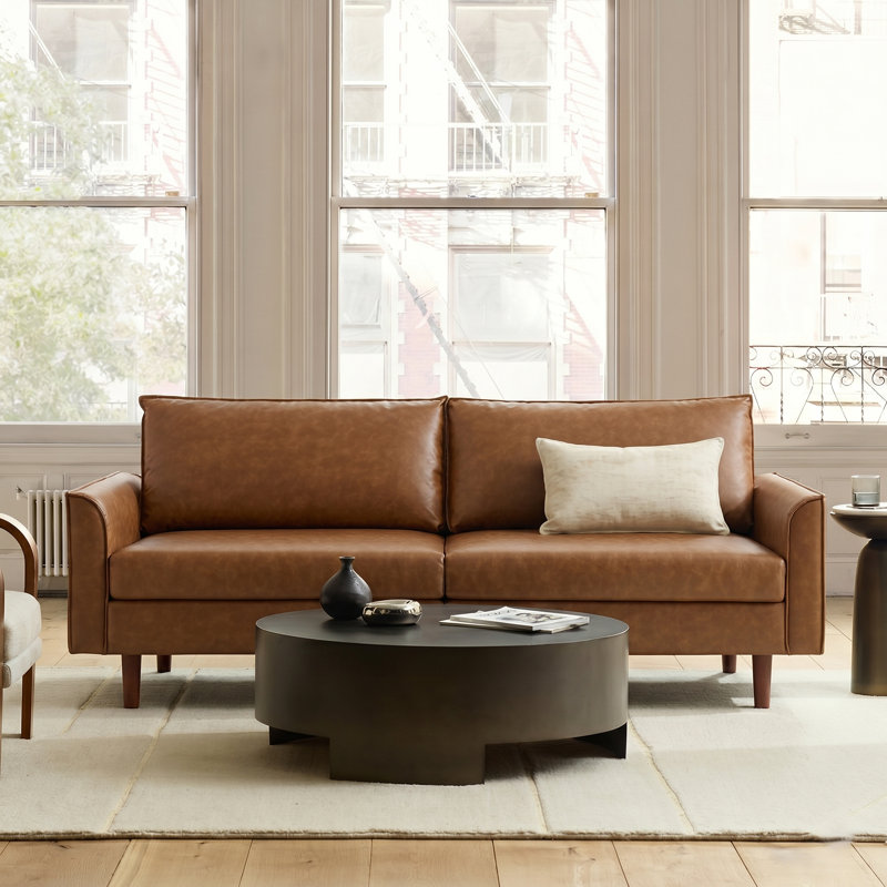 Canapé Alpha Mid-Century, Chameau