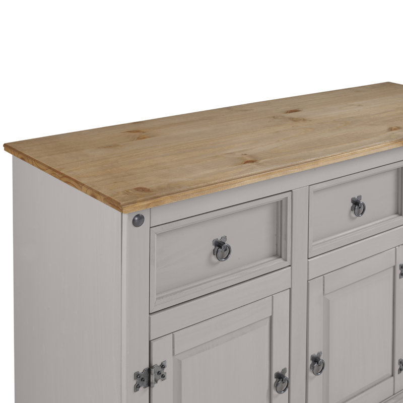 Corona 65.91'' Sideboard, Gray Wash, 29.88" H x 49.25" W x 15.75" D