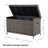 Grand Patio 170 Gallons Wicker Deck Box with Wheels-70854588