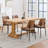 18" H Upholstered Side Chair With Walnut Finish Wood Back-1381219083-1381219082