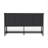 Corbey 59" Sideboard Buffet Cabinet – Fluted 4-Door Storage, Farmhouse Accent Sideboard Large Console Table for Kitchen or Hallway-1768839712
