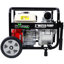 Pompe à eau 3 po 264 gal / min, moteur GX160 de 163 Cc, coupleur 3 po NPT, avec ensemble d'accessoires et ensemble de poignée de roue
