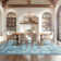 Fillender Washable Soft Vintage Rug Fashion Floral Rug For Living Room Dorm Decor