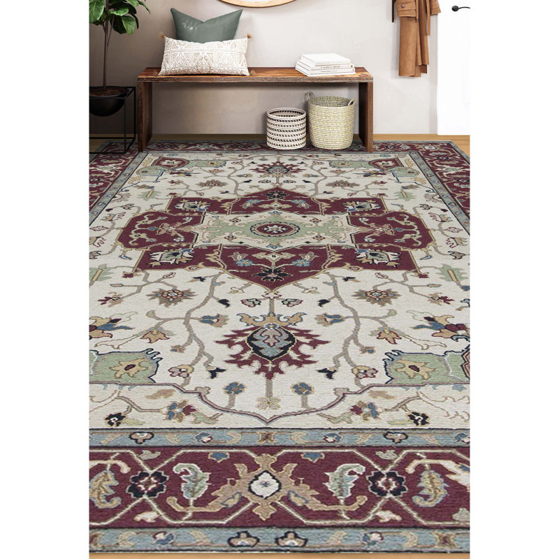 Wool Oriental Area Rug
