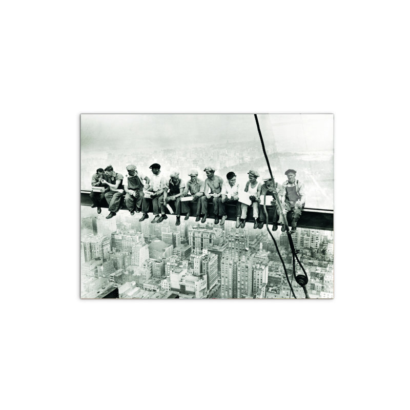 Rockefeller Center By Art Studio 58×78 Cm CrystalArt Acrylic Material Glass Effect, Frameless Panel, Lightweight Ready To Hang by Art Studio - No Frame Print on Plastic / Acrylic