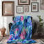 Bright Bright Dolphin Art - 1 pièce Sherpa Premium-100915014