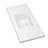 48" Solid Surface Single Bathroom Vanity Top In White With Sink