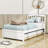 Mashud Twin Size Wood Platform Bed Frame with Trundle-680901638