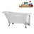 58" Streamlin Clawfoot Tub,Tray,Drain, Clawfeet-101628928-102219864