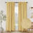 Kaori Chenille Room Darkening Single Curtain Panel-1593155077-1593155085