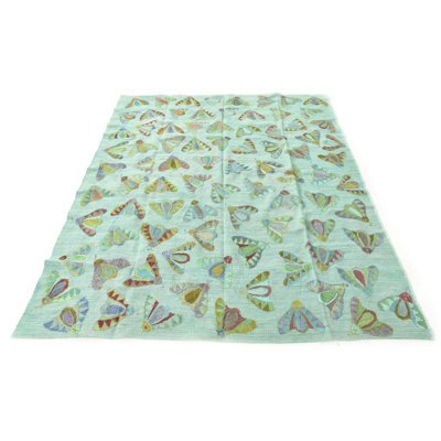 6 Ft Square Puleo Light Green Rug