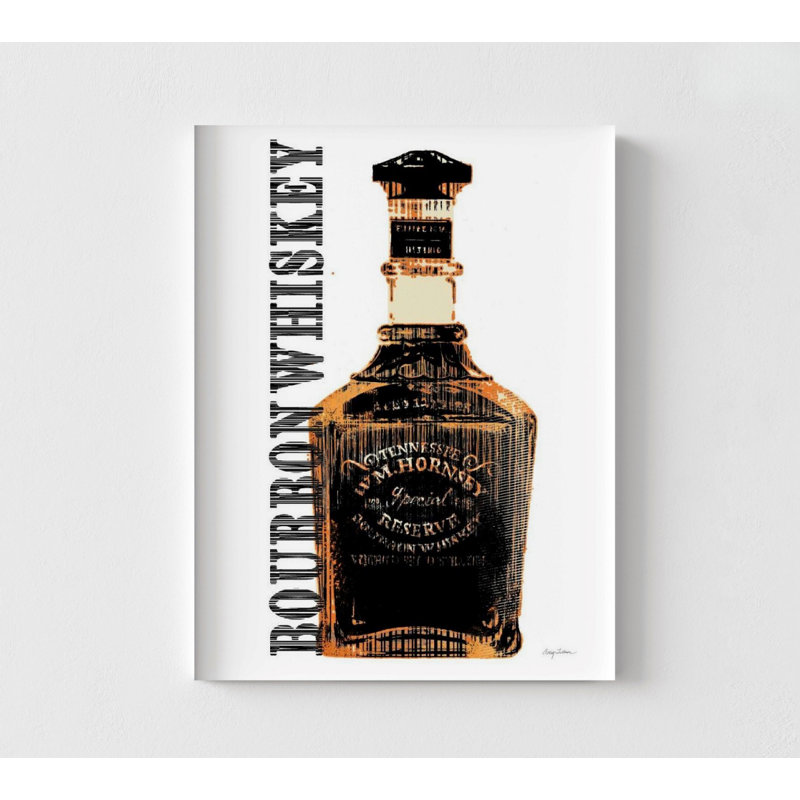 «Bourbon Lover», affiche encadrée, art de whisky, affiche de bouteille d'alcool, impression d'art bar, art mural, Happy Hour, décoration murale