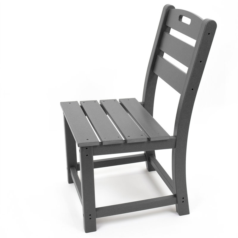 Chaise Adirondack en bois Kalaia, gris