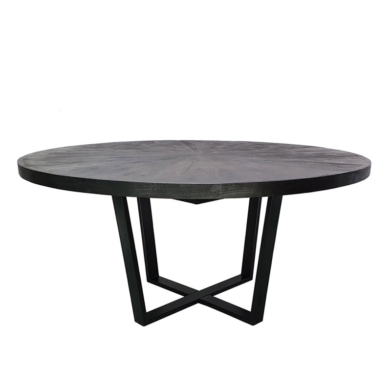63X63x31" Dining Table, Black