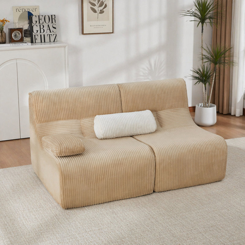 Canapé modulaire 63,7 po Modern
