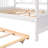 Full Size Daybed Wood Bed With Twin Size Trundle-1085391941