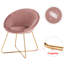 Liverman 44cm H Velvet Upholstered Side Chair-563209643