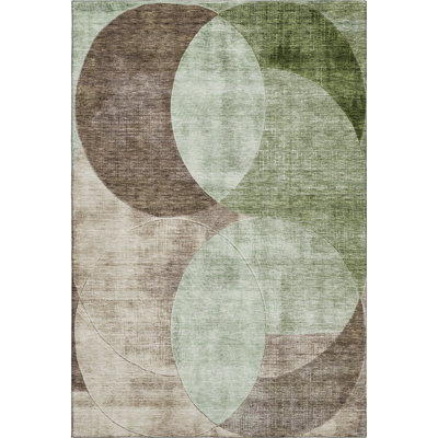 Premium Machine Washable Alves AMF1140 Geometric Rug