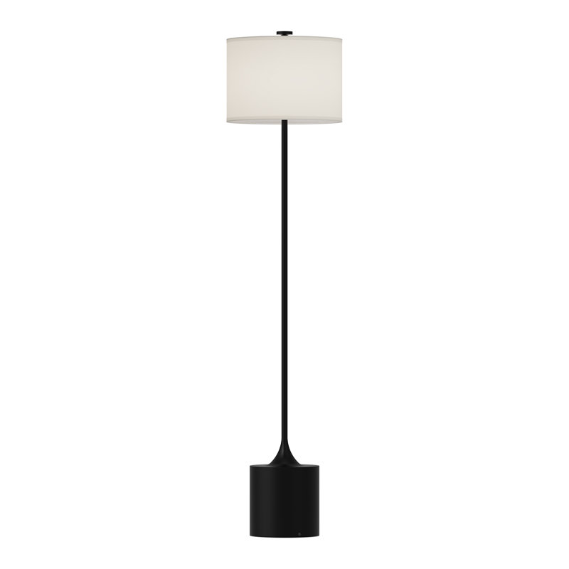 Lampe sur pied Fabeha 61,25, Noir