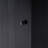 Black Bathroom Cabinet Triangle Corner Storage Cabinet With Adjustable Shelf Modern Style MDF Board