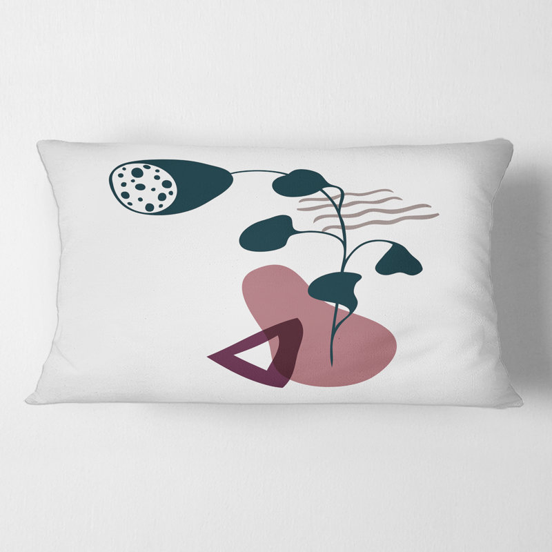 Abstract Throw Pillow