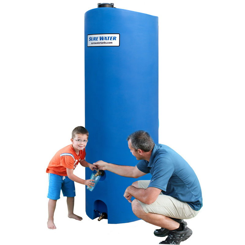 Sure Water 260-Gallon Plastic Emergency Water Storage Tank
