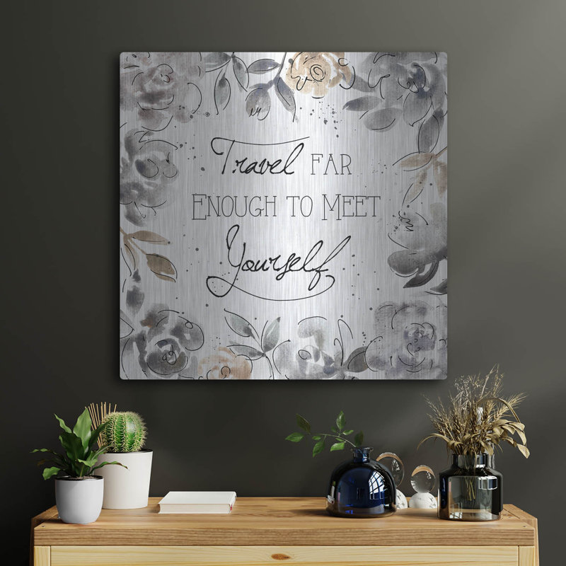 «Skyline Sketches VI» par Anne Tavoletti, art mural en métal, 24 po x 24 po, H 24 po x l 24 po