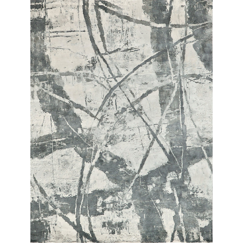 Abstract Area Rug, Rectangle 4' x 6'