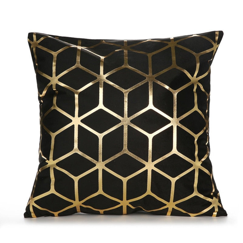 Clarington Geometric Square Cushion Cover