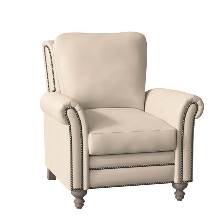 Fauteuil inclinable standard en cuir véritable de 36,5 po Richardson
