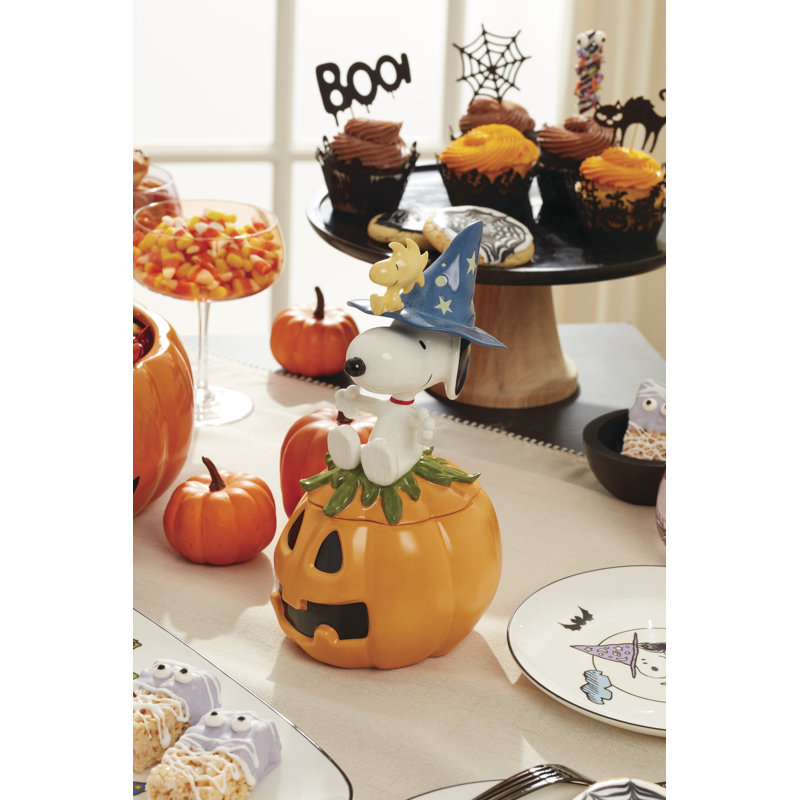 Lenox The Great Pumpkin Covered Candy Dish
