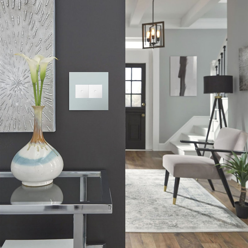 Adorne® Wall Plate, Pale Blue