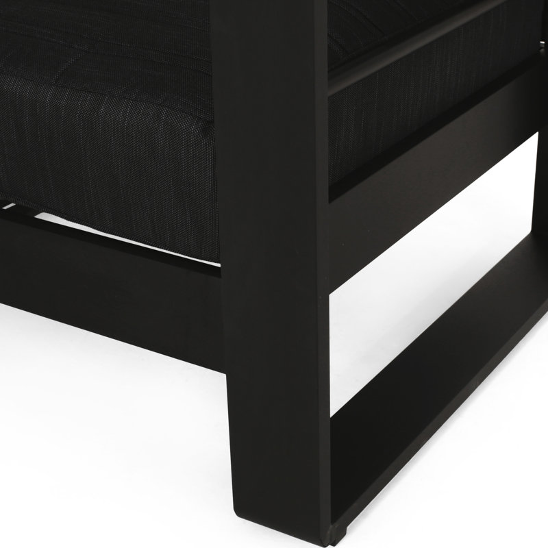 Trusty Club Chair - Metal & Wood, Water- Padding, Slat Assurance Appealing Touch