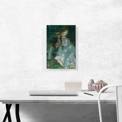 " Confidences Secrets 1874 " by Pierre-Auguste Renoir Painting Print