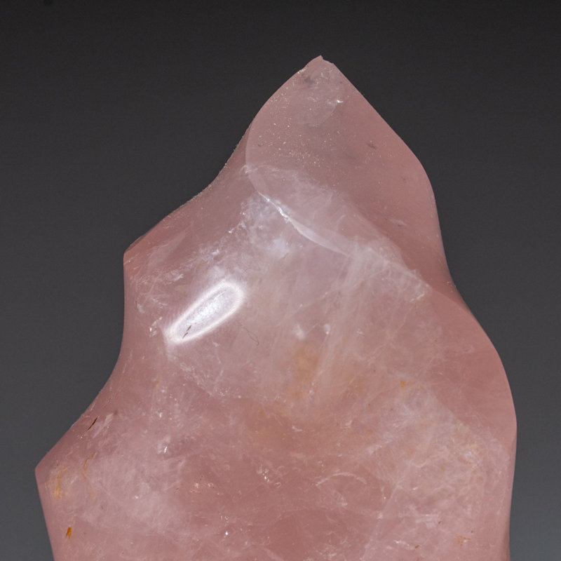 Polished Rose Quartz Flame Freeform from Brazil (421 Lbs)