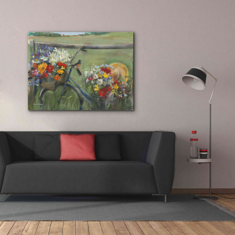 "Aarre Karens" sur toile par Carol Rowan, reproduction, H 40 po x l 54 po x P 1,5 po