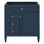 Meuble-lavabo de salle de bain de 30 po sans lavabo supérieur, armoire de rangement moderne avec 2 tiroirs et un tiroir rabattable (BASSIN INCLUS)-2023223375-2023223376