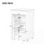 Meuble-lavabo de 20 po avec lavabo-246123996