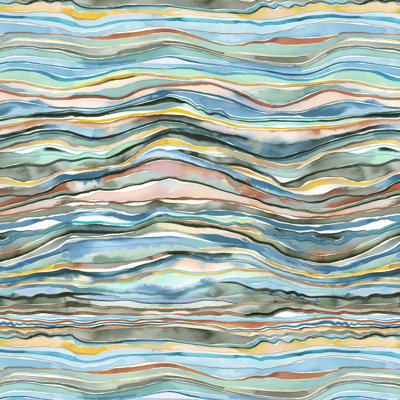 Paysage de montagnes du canyon Ninola - turquoise