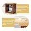 Ensemble de table de salle à manger extensible avec base de rangement et 4 chaises en cuir PU - Mobilier de cuisine moderne et évolutif pour petits espaces-1386941728-1386941730-1386941757