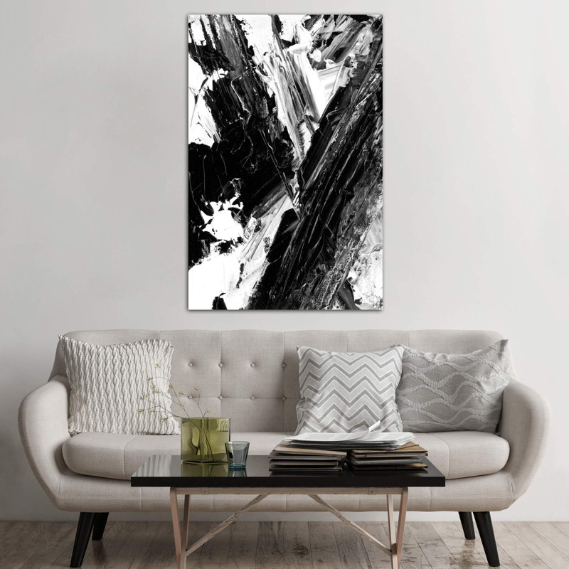 Sporadic II 1 Piece Wrapped Canvas Wall Art, 152.5 cm H x 101.5 cm W