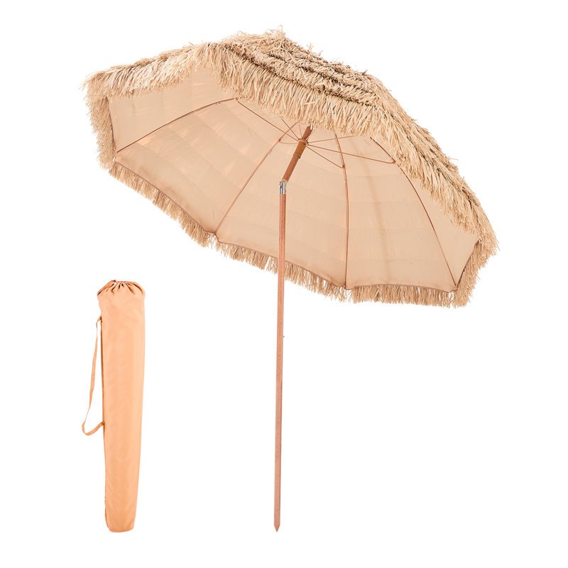 Beach Parasol, 215cm W x 215cm D